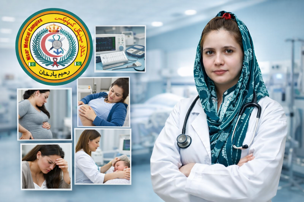 Normal Delivery in Rahim Yar Khan consultation by Doctor Sumbal Nisar at Nisar Medical Complex